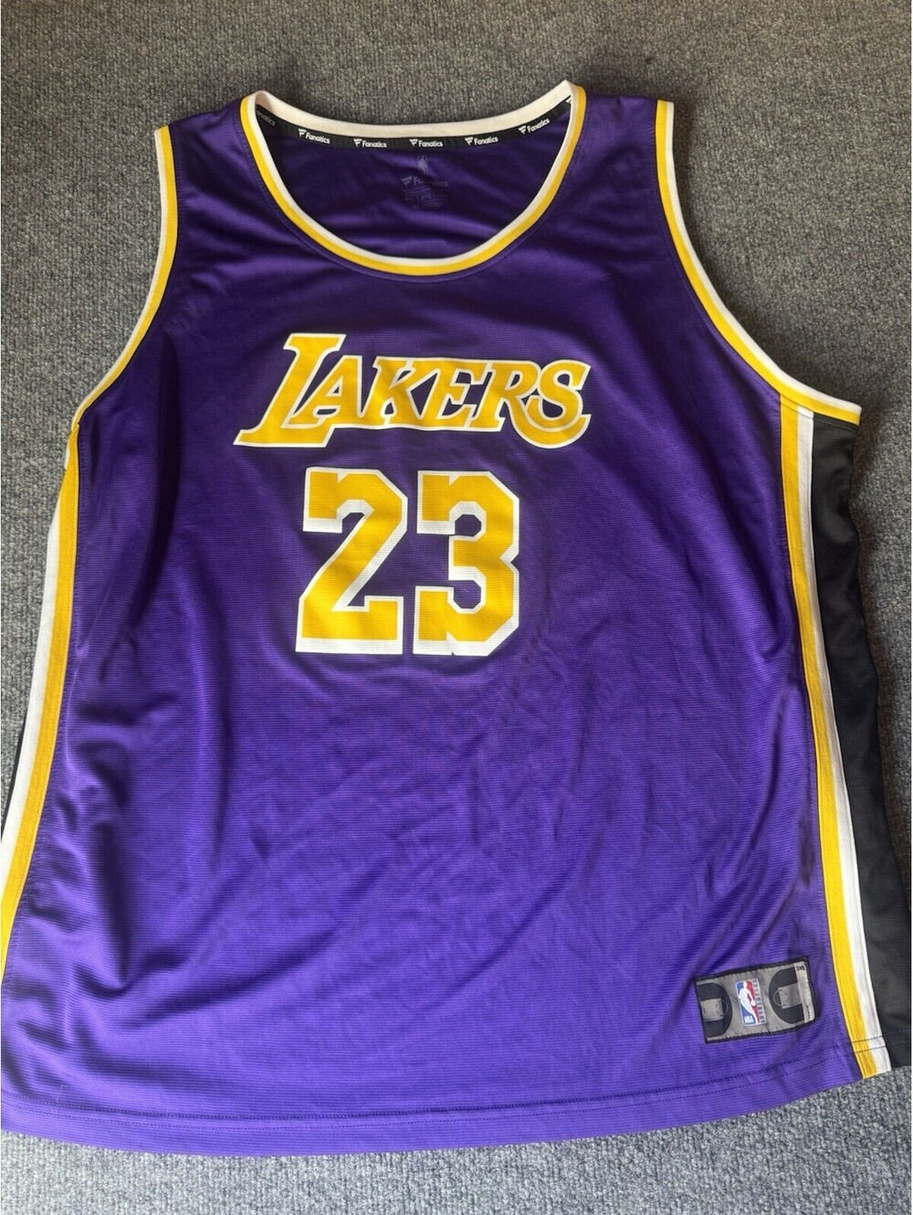 Fanatics Los Angeles Lakers LeBron James #23  Basketball Jersey Men’s 3XL